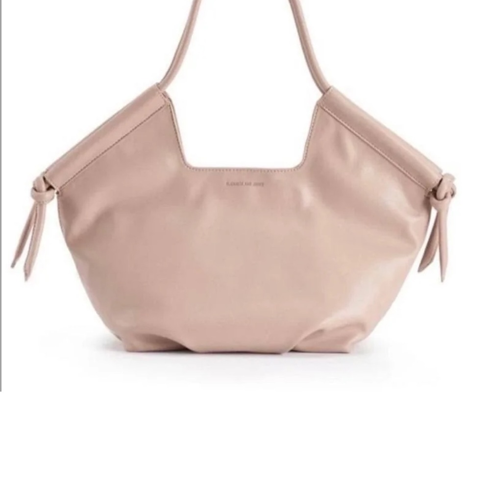 Elizabeth and James Beige Novelty Tote Bag